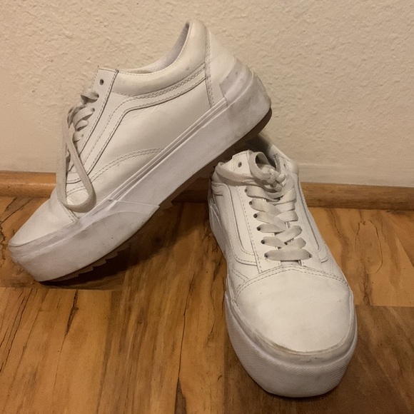 white platform vans - Picture 4 of 4
